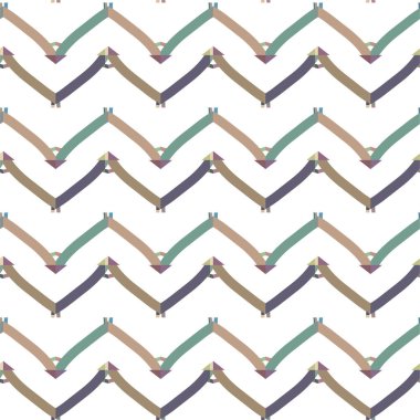 soyut geometrik dikişsiz arkaplan, vektör illüstrasyonu 