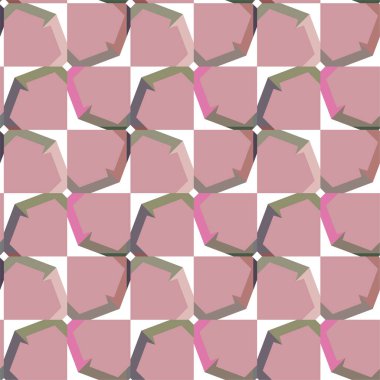 soyut geometrik dikişsiz arkaplan, vektör illüstrasyonu 