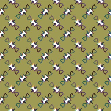 Geometrik dikişsiz desenlerin vektör çizimi, soyut duvar kağıdı arkaplanı 