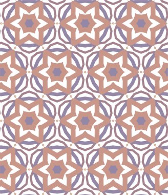 Geometrik şekilli kusursuz desen vektör çizimi