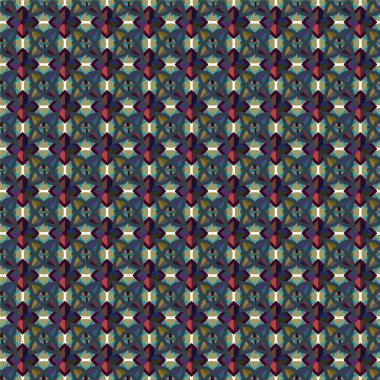 Geometrik dikişsiz desenlerin vektör çizimi, soyut duvar kağıdı arkaplanı 