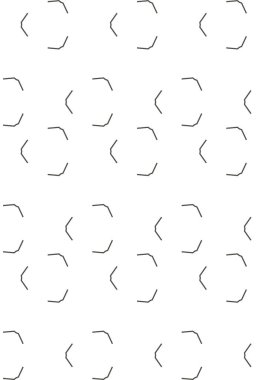 Kusursuz desenli dekoratif dekoratif şablon