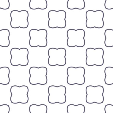 Geometrik şekilli kusursuz desen vektör çizimi