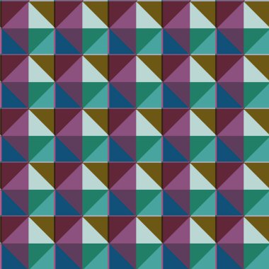 soyut geometrik dikişsiz arkaplan, vektör illüstrasyonu 