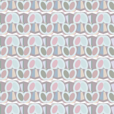 soyut geometrik dikişsiz arkaplan, vektör illüstrasyonu 