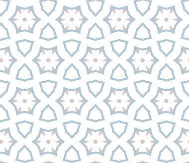 Kusursuz desenli dekoratif dekoratif şablon 