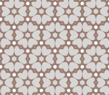 süslemeli soyut vektör geometrik dikişsiz desen, duvar kağıdı arkaplan 