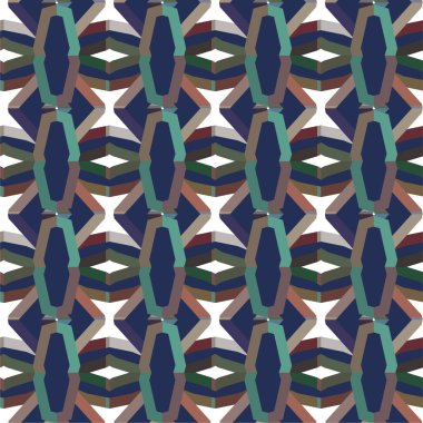 soyut geometrik dikişsiz arkaplan, vektör illüstrasyonu 