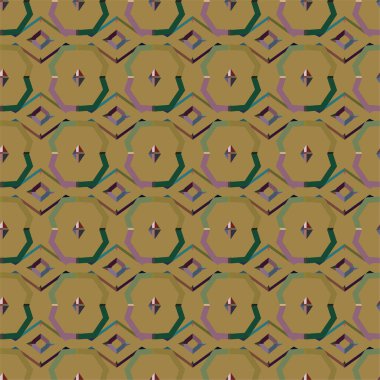 soyut geometrik dikişsiz desen, vektör illüstrasyonu