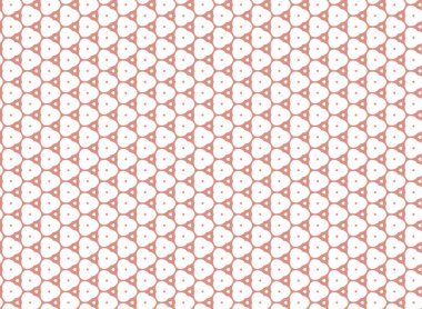 Kusursuz desenli dekoratif dekoratif şablon 