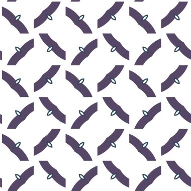 Geometrik şekilli kusursuz desen vektör çizimi