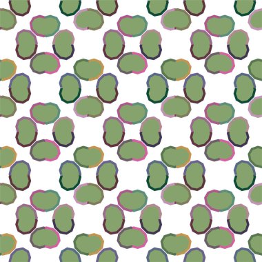 soyut geometrik dikişsiz arkaplan, vektör illüstrasyonu 