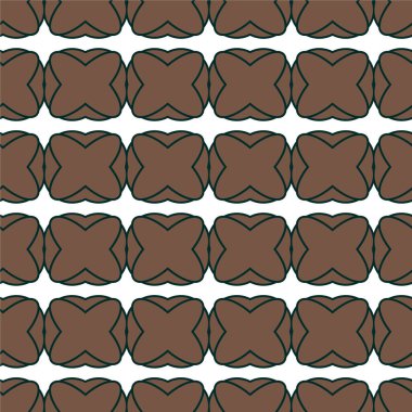 Kusursuz desenli dekoratif dekoratif şablon 