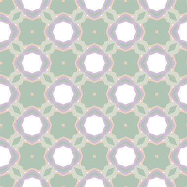 Kusursuz desenli dekoratif dekoratif şablon 