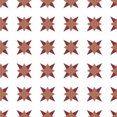 Geometrik şekilli kusursuz desen vektör çizimi