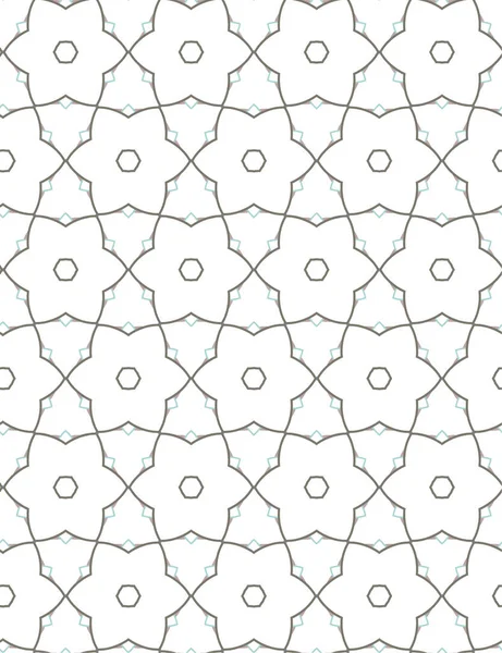 Nahtlose Muster Mit Geometrischen Formen Vektorillustration — Stockvektor