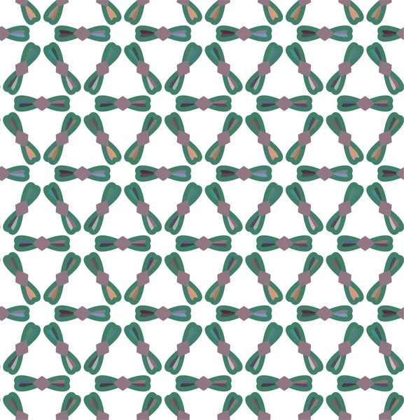 Abstrakte Geometrische Vektorvorlage Tapetenhintergrund Mit Nahtlosem Muster — Stockvektor