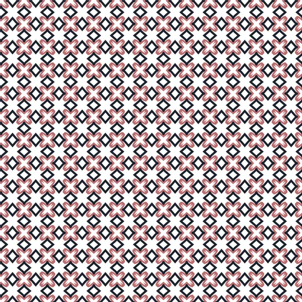 抽象的な幾何学的なシームレスな背景ベクトル図 — ストックベクタ