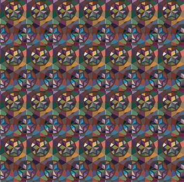 soyut geometrik dikişsiz arkaplan, vektör illüstrasyonu 