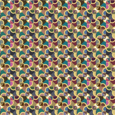 Kusursuz desenli dekoratif dekoratif şablon