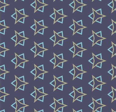 Geometrik şekilli kusursuz desen vektör çizimi