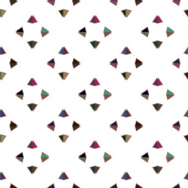 soyut geometrik dikişsiz arkaplan, vektör illüstrasyonu 