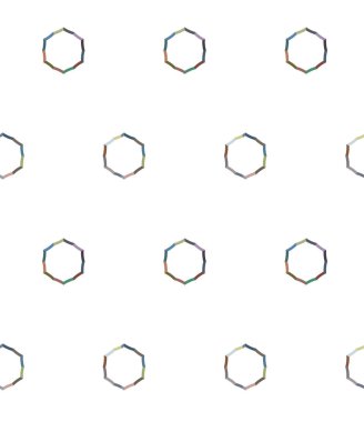 soyut geometrik dikişsiz arkaplan, vektör illüstrasyonu 