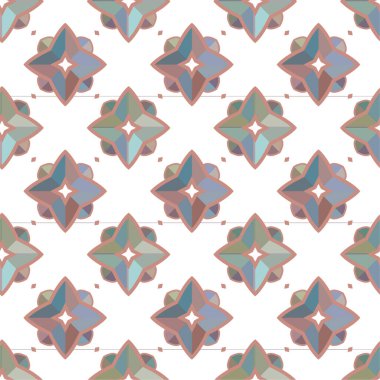 soyut geometrik dikişsiz arkaplan, vektör illüstrasyonu 