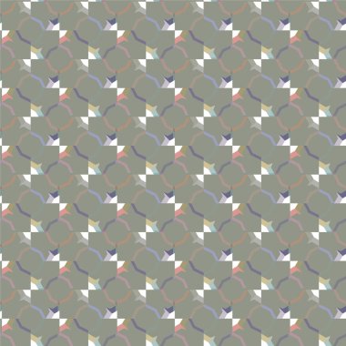 Kusursuz desenli dekoratif dekoratif şablon