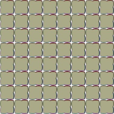 Kusursuz desenli dekoratif dekoratif şablon