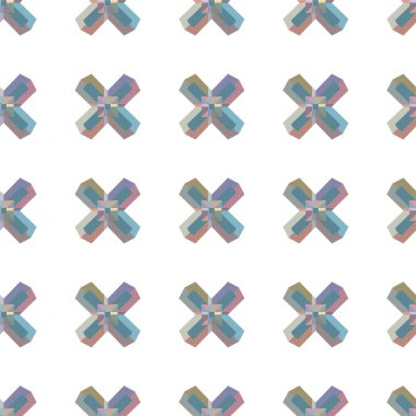 soyut geometrik dikişsiz arkaplan, vektör illüstrasyonu 