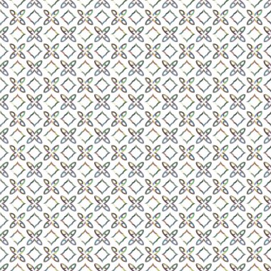 Geometrik dikişsiz desenlerin vektör çizimi, soyut duvar kağıdı arkaplanı 