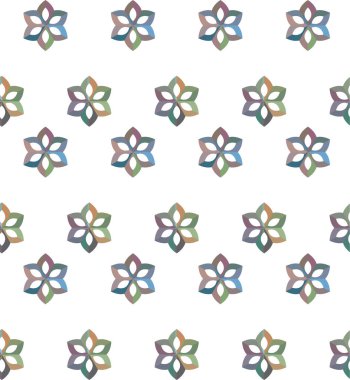 Geometrik dikişsiz desenlerin vektör çizimi, soyut duvar kağıdı arkaplanı