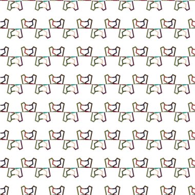 soyut geometrik dikişsiz arkaplan, vektör illüstrasyonu 