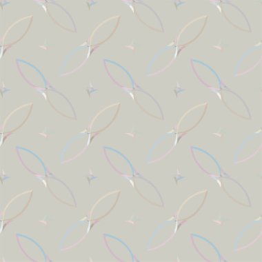 Kusursuz desenli dekoratif dekoratif şablon 