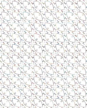 soyut geometrik dikişsiz arkaplan, vektör illüstrasyonu 