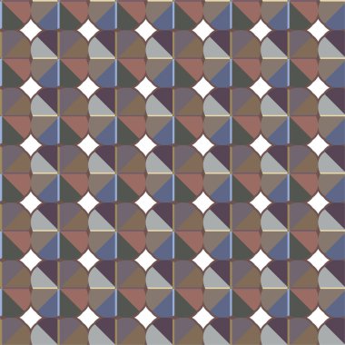 soyut geometrik dikişsiz arkaplan, vektör illüstrasyonu 