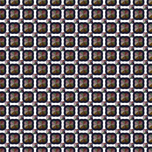 Tapete Hintergrund Mit Nahtlosem Muster Abstrakte Geometrische Vektorvorlage — Stockvektor