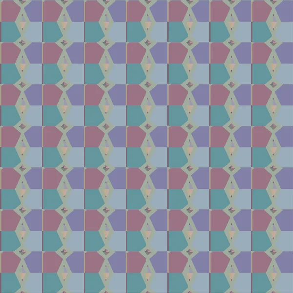 Abstract Geometrisch Naadloos Patroon Decoratief Behang — Stockvector