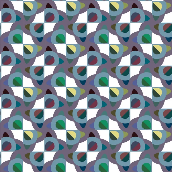 Illustration Vectorielle Motif Sans Couture Géométrique Fond Écran Abstrait — Image vectorielle