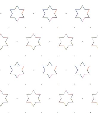 Geometrik dikişsiz desenlerin vektör çizimi, soyut duvar kağıdı arkaplanı 