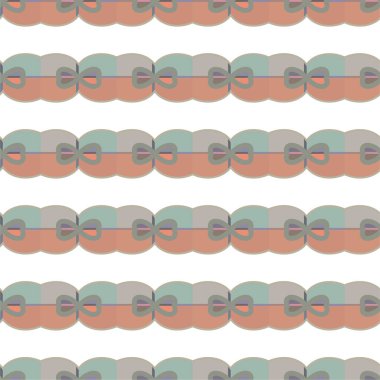 soyut geometrik dikişsiz arkaplan, vektör illüstrasyonu 