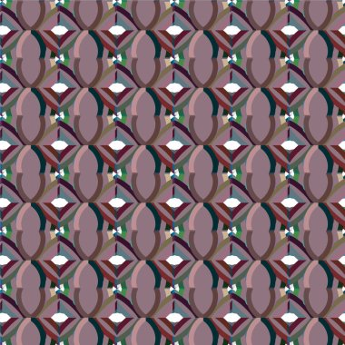 Geometrik dikişsiz desenlerin vektör çizimi, soyut duvar kağıdı arkaplanı 