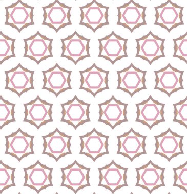 Geometrik dikişsiz desenlerin vektör çizimi, soyut duvar kağıdı arkaplanı 