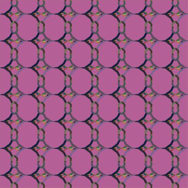 Kusursuz desenli dekoratif dekoratif şablon