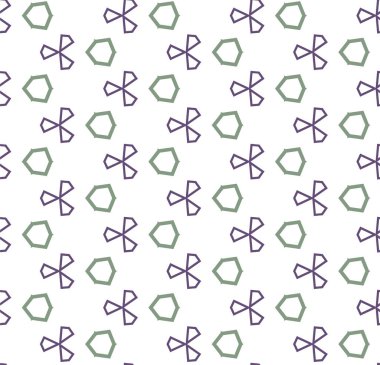 Kusursuz desenli dekoratif dekoratif şablon