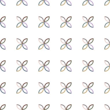 soyut geometrik dikişsiz arkaplan, vektör illüstrasyonu 