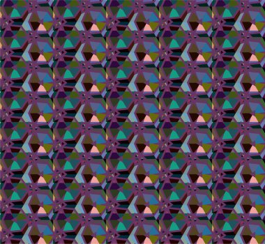 soyut geometrik dikişsiz konuşma, vektör illüstrasyonu