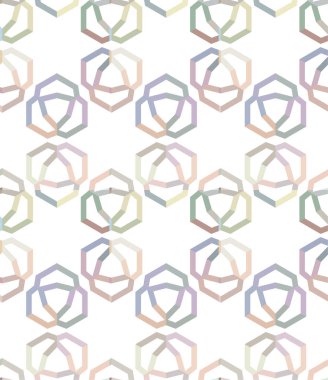 Kusursuz desenli dekoratif dekoratif şablon