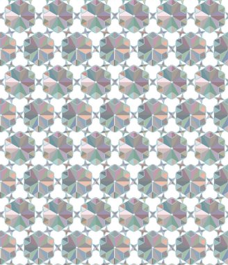 soyut geometrik dikişsiz arkaplan, vektör illüstrasyonu 